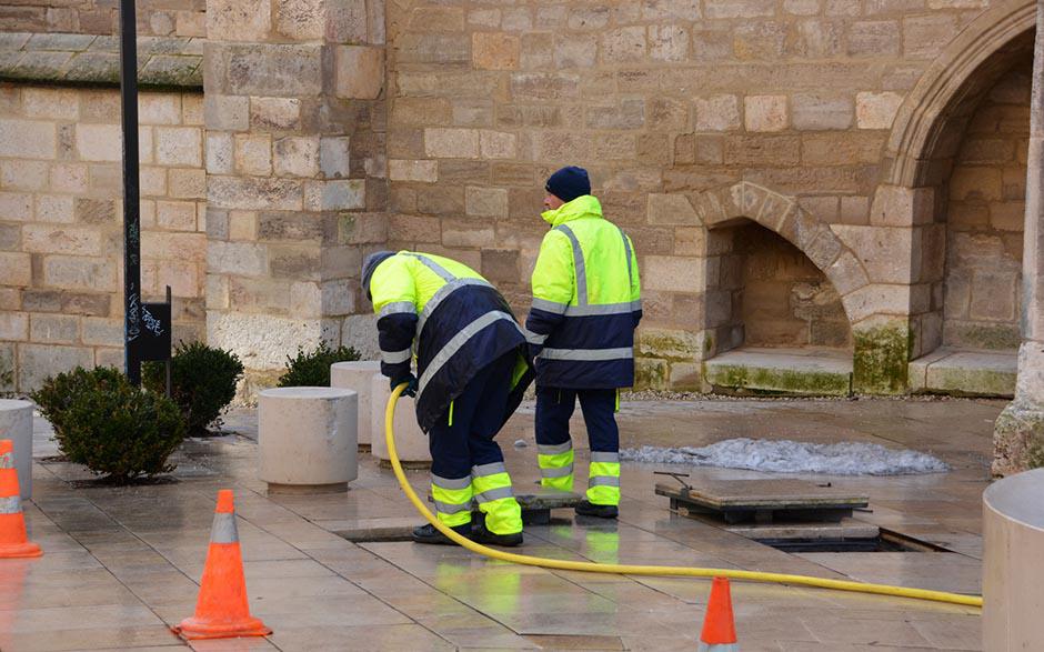 travaux assainissement Saclay