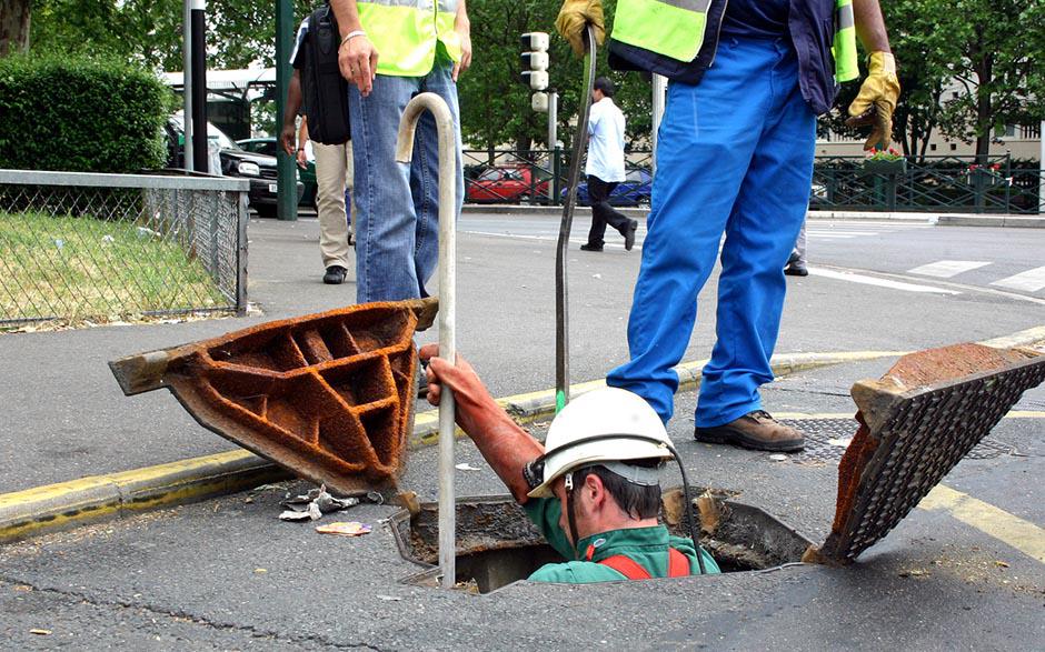 travaux assainissement Saclay